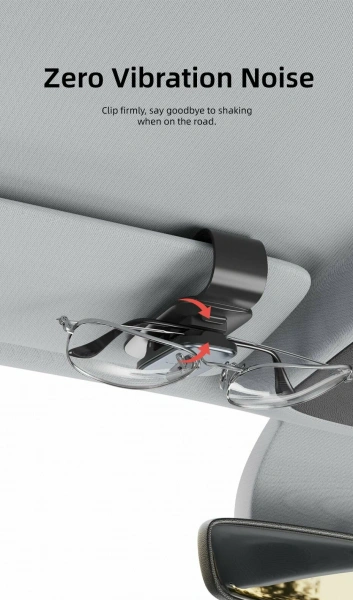 Vyvylabs Cool Drive Vehicle Eyewear Clip (VJKX-BK)