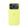 Чехол Apple Silicone Case для iPhone 17 Pro Max с MagSafe. Цвет: Neon Yellow (желтый)