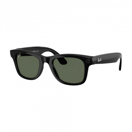 Умные очки Ray-Ban Meta Wayfarer, Солнцезащитные однотонные (RW4006 / Gen 2)