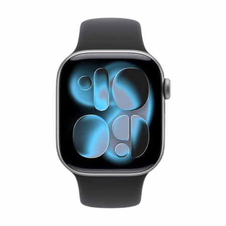 Apple Watch Series 11 42mm Space Grey ремешок Sport Band M/L
