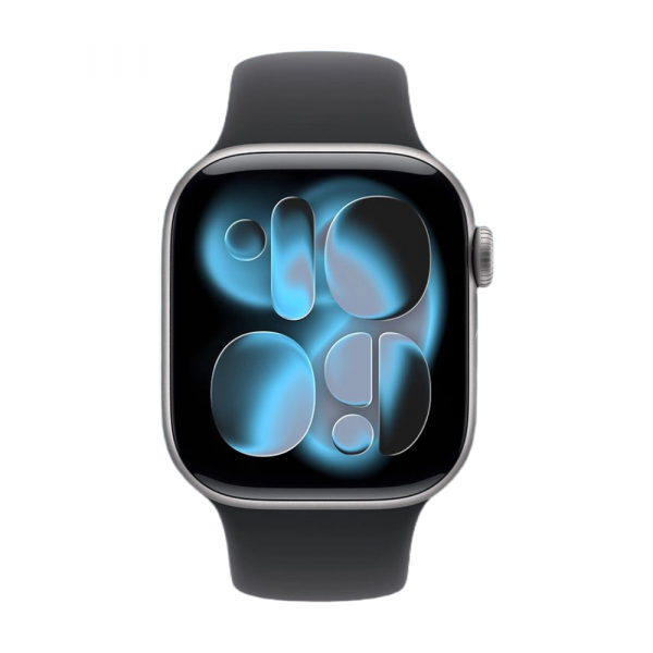 Apple Watch Series 11 42mm Space Grey ремешок Sport Band M/L