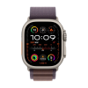 Apple Watch Ultra 2 Natural Titanium Alpine Фиолетового M