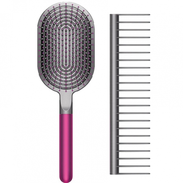 Комплект расчесок Dyson Hair Comb Set - Fuchsia / Nickel