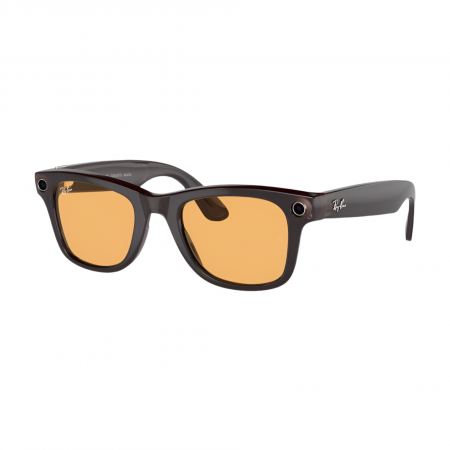 Умные очки Ray-Ban Meta Wayfarer, Солнцезащитные однотонные (RW4006 / Gen 2)