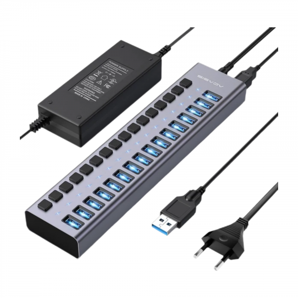 USB - хаб Acasis AC-HS716 (16 USB-A)