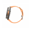 Часы Garmin Fenix 9 Pro - 43mm, inReach, Titanium with Shell Pink/Autumn Orange Silicone Band (010-04335-00)