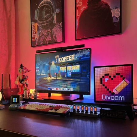 Пиксельная панель Divoom Pixoo 64