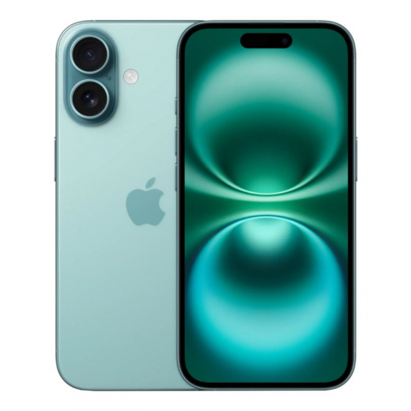 iPhone 16 (Sim+E-Sim) - Бирюзовый - 128 Gb