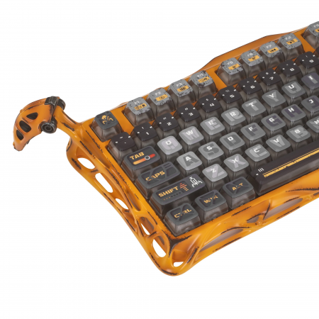 Беспроводная механическая клавтура Gravastar Mercury K1 Pro Yellow 