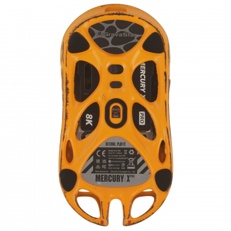 Мышь беспроводная Gravastar Mercury X Pro Special Edition Battle Worn-Yellow