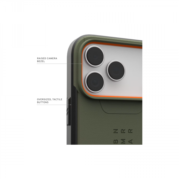 Защитный чехол UAG Civilian iPhone 17 Case Olive / Orange