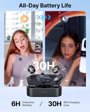 Беспроводная микрофонная система BOYALINK 3-02 (USB-C)