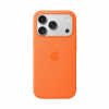 Чехол Apple Silicone Case для iPhone 17 с MagSafe. Цвет: Orange