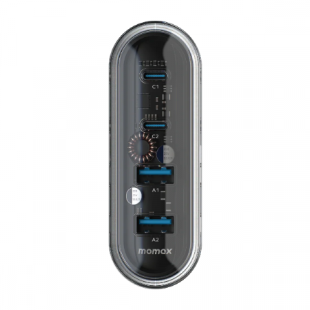 Док станция для зарядки Momax 1-Charge Flow 80W (UM53CNW)