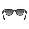 Умные очки Ray-Ban Meta Wayfarer. Матовый черный / Прозрачный серый. Поляризационный градиент.