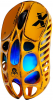 Беспроводная мышь Gravastar Mercury X Special Edition Battle Worn-Yellow