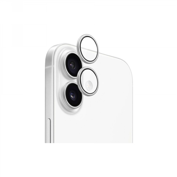 Индивидуальные защитные линзы на камеры для iPhone 17 Cloud White