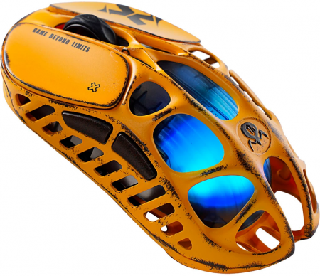 Беспроводная мышь Gravastar Mercury X Special Edition Battle Worn-Yellow