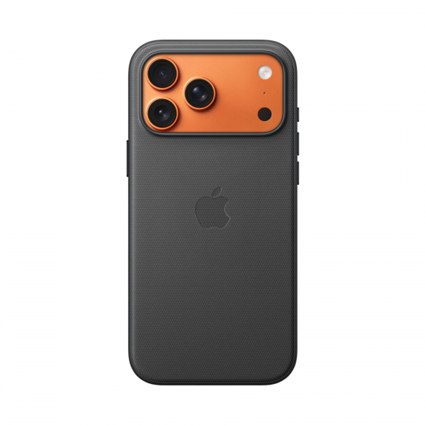 Чехол Apple TechWoven Black для iPhone 17 с MagSafe