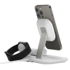 Беспроводная зарядная станция Momax Q.Mag Pro 3 в 1 (UD26 White)